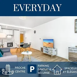 Homey Everyday - New / Free Parking Appartement Annemasse